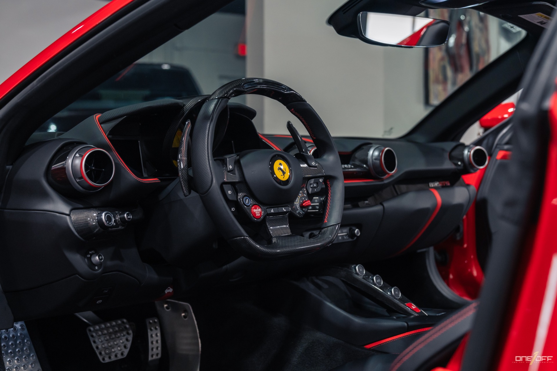 Used 2021 Ferrari 812 GTS w/ $483K MSRP, Carbon Exterior, Carbon